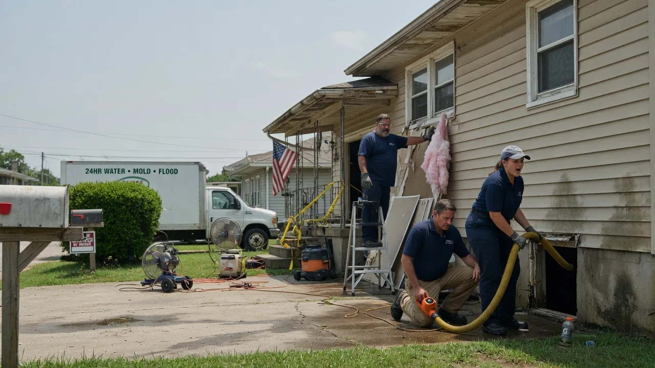 Water Damage Repair in Vinton, LA near me
